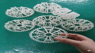 Giá thể nhựa vi sinh D105: màu trắng - Ảnh 2