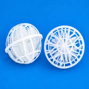 Giá thể nhựa vi sinh D150: màu trắng